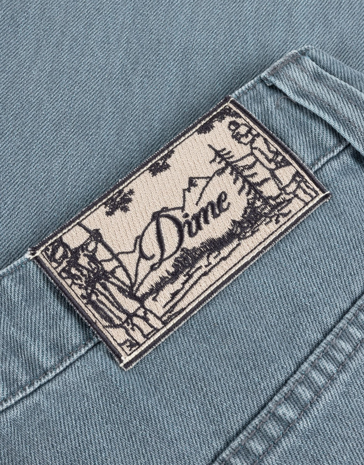 Relaxed Denim Pants