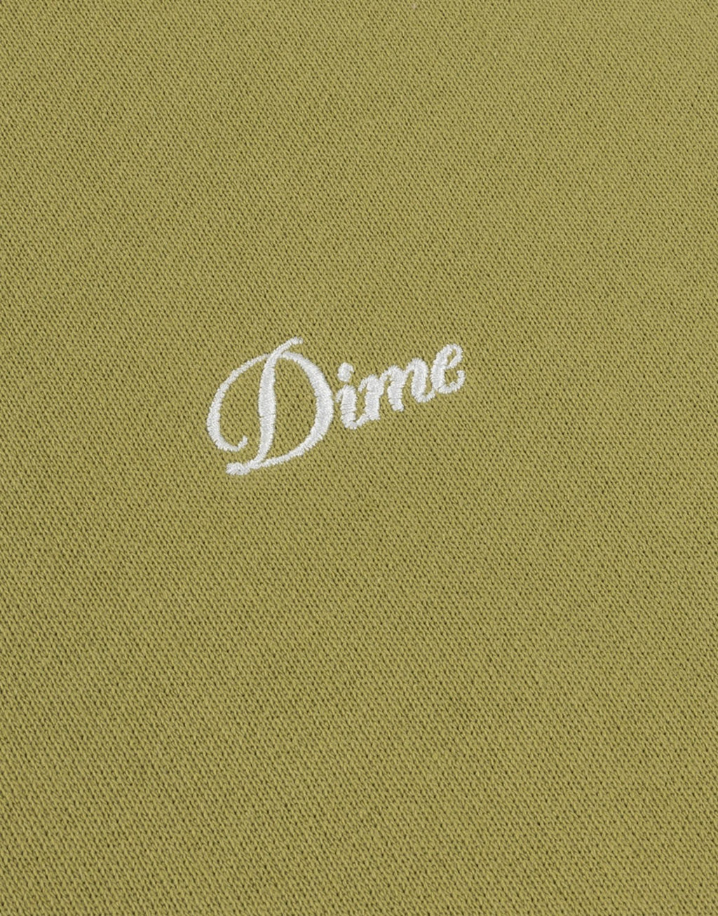 Cursive Small Logo Zip Hoodie