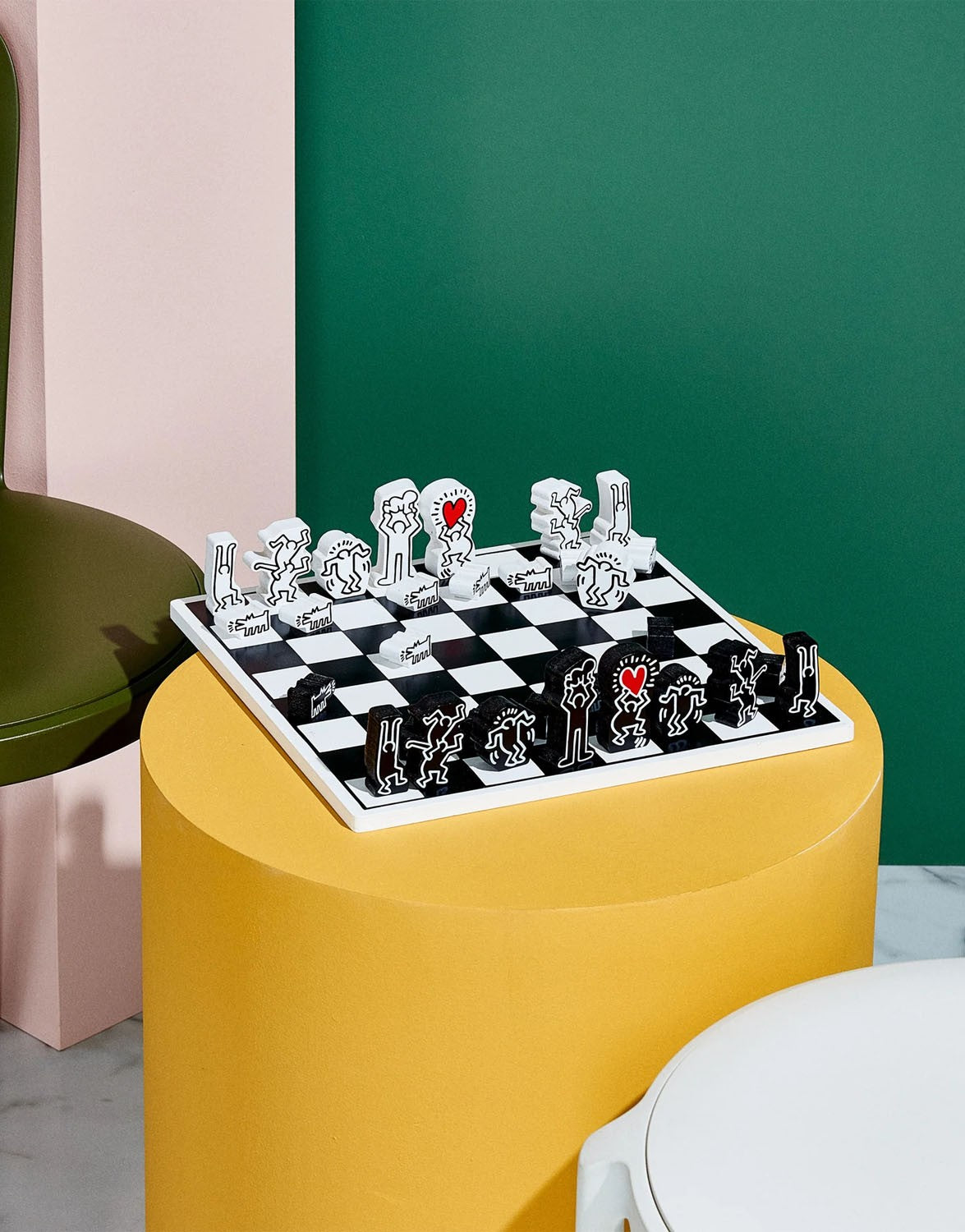 Keith Haring Chess Set