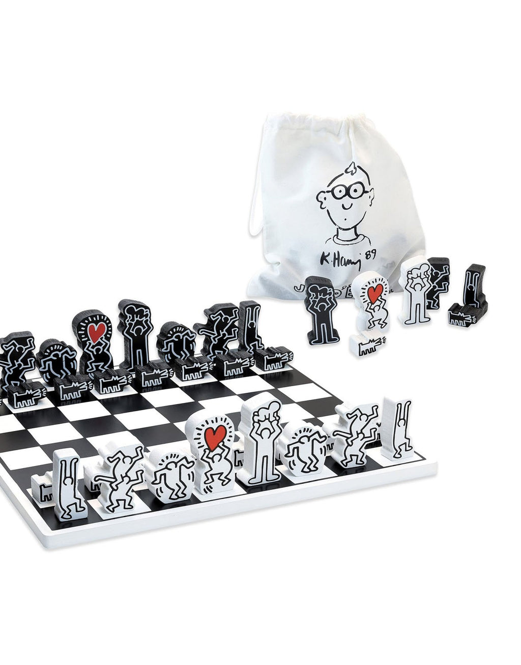 Keith Haring Chess Set