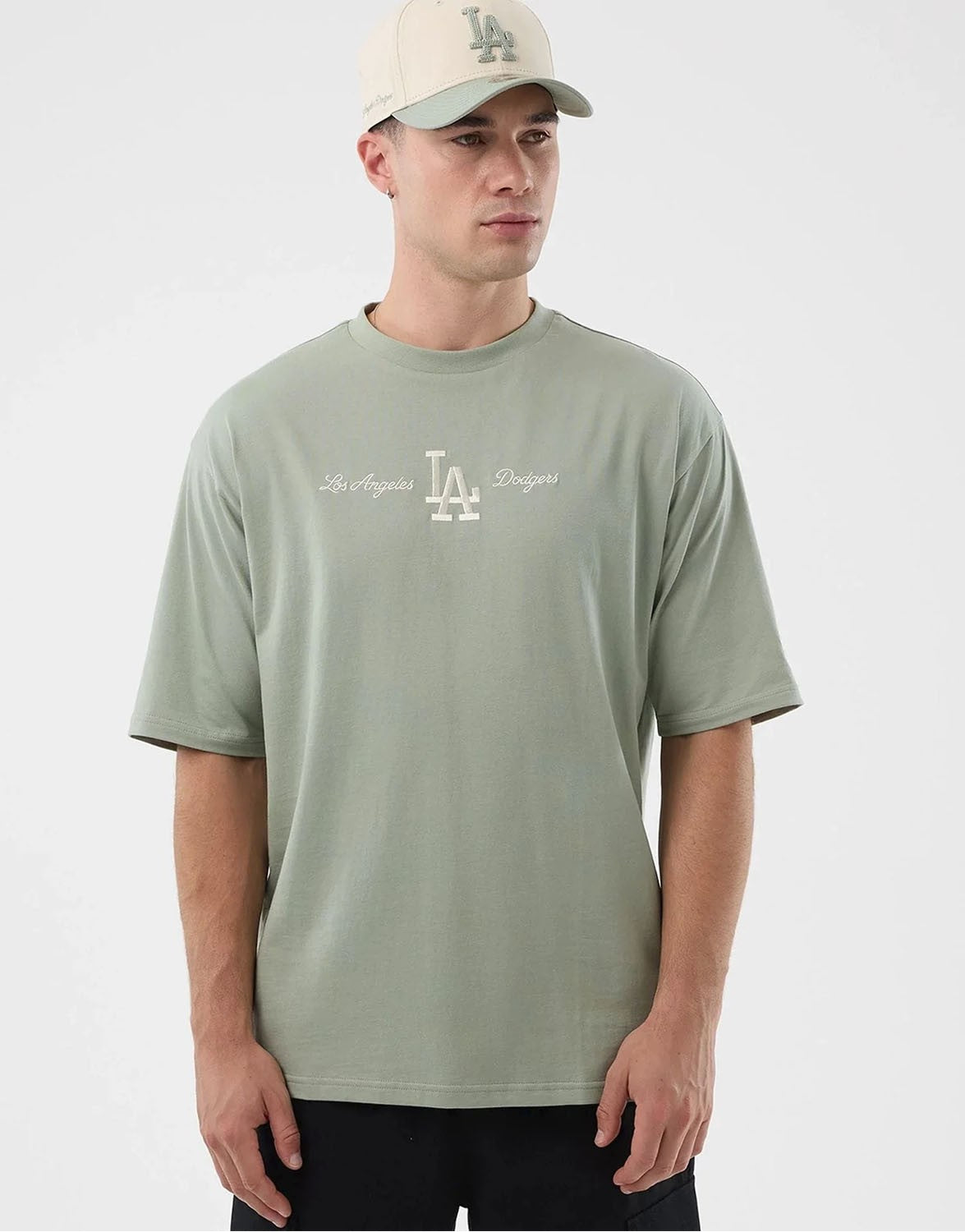 LA Dodgers MLB Script Oversized T-Shirt
