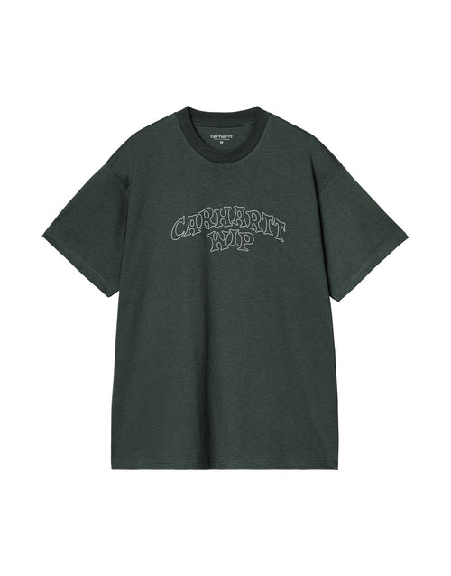 S/S Limn Script T-Shirt Raven