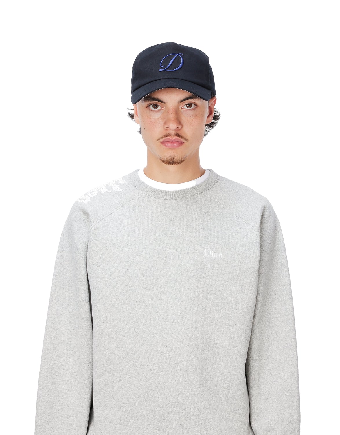 Cursive D Worker Cap BLACK